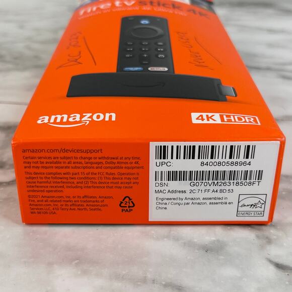 Amazon Fire TV Stick 4K with Alexa Voice Remote (3rd Generation) NEW - Picture 12 of 13